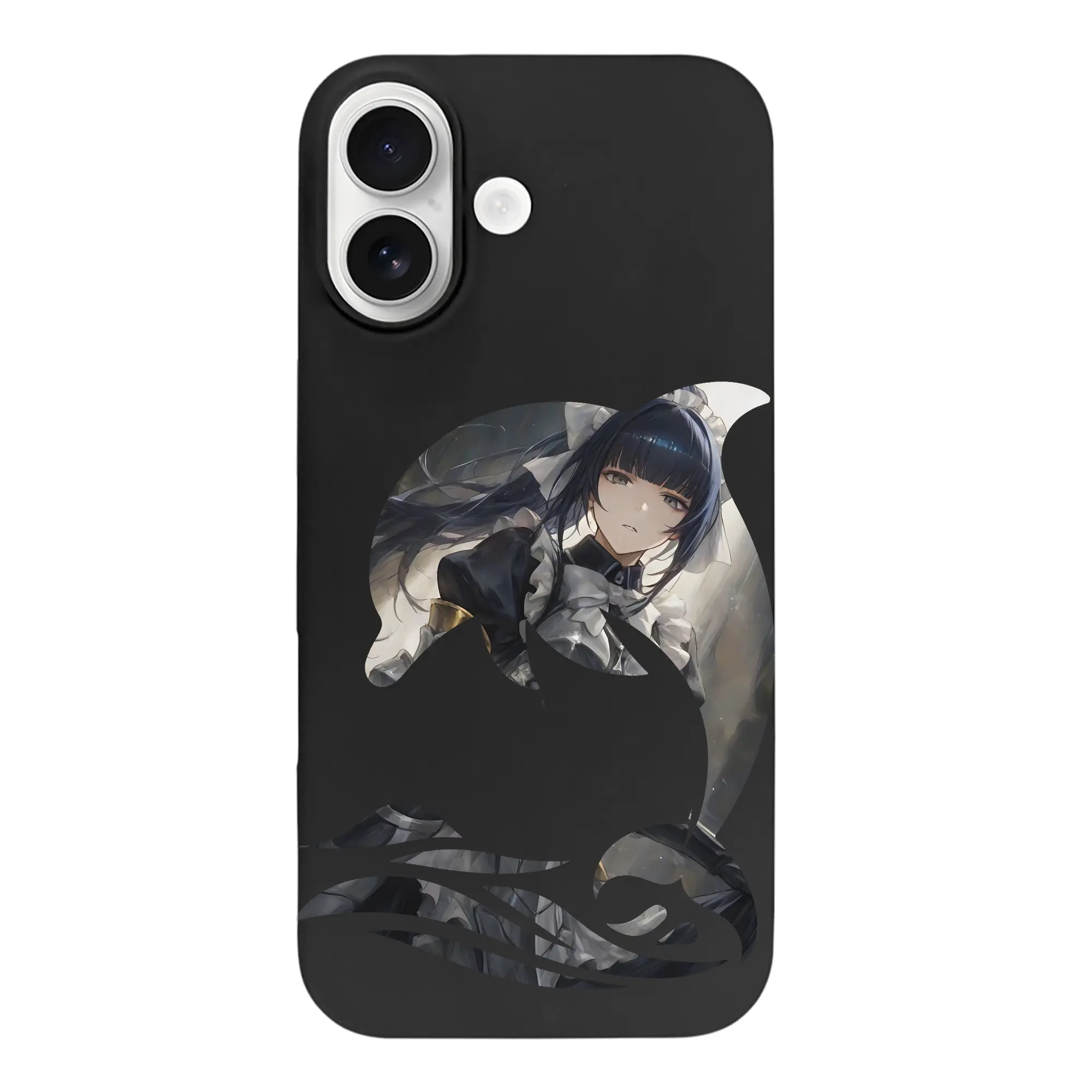 オーバーロード グッズ ナーベラル・ガンマ - iPhone 17 シリーズ シリコンケース 薄型 耐衝撃 指紋防止 ソフトタッチカバー 精密フィット 傷防止 保護ケース iPhone 17/17 Air/17 Pro/17 Pro Max 対応